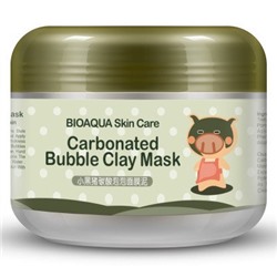 Маска пенная для лица Carbonated Bubble Clay Mask BIOAQUA, 100гр