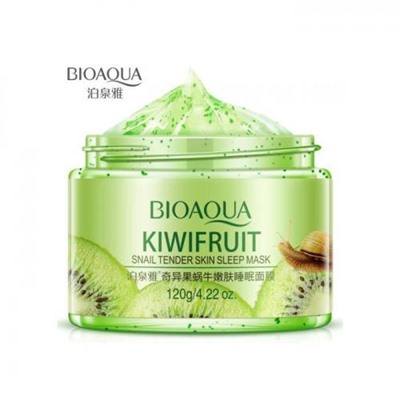 Увлажняющая маска для лица Bioaqua Kiwifruit Snail Tender Skin Sleep Mask 120 г оптом