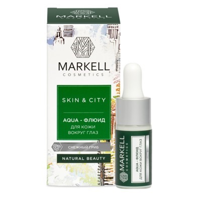 Markell Skin&City AQUA-Флюид для кожи вокруг глаз 10мл