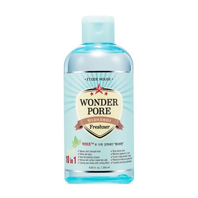 ETUDE HOUSE Wonder Pore Freshner 10in1 Тонер освежающий для очищения кожи, 250мл
