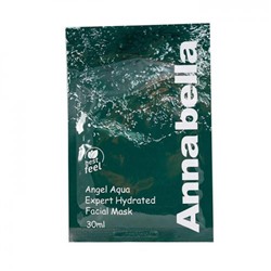 Универсальная тканевая маска Annabella Angel Aqua Hidrated Facial Mask с морскими водорослями 10 шт оптом