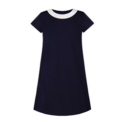 Синее школьное платье для девоки 83552-ДШ21
