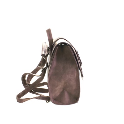 Миниатюрная сумка-рюкзачок Wertu из эко-кожи бледно-пурпурного цвета.