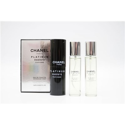 Туалетная вода 3*20 мл Chanel Egoiste Platinum