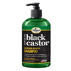 Шампунь для роста волос с чёрным кастором Difeel Superior Growth Jamaican Black Castor Shampoo, 354,9 мл