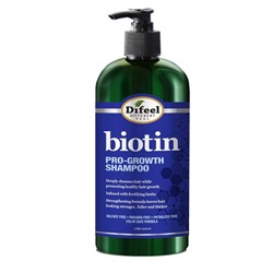 Шампунь для роста волос с биотином Difeel Pro-Growth Biotin Shampoo, 354,9 мл
