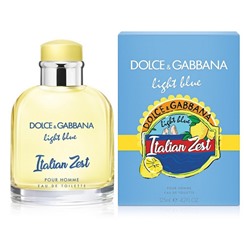 DOLCE & GABBANA LIGHT BLUE ITALIAN ZEST FOR MEN EDT 125ml