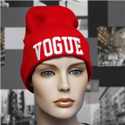 Шапка Vogue Красная