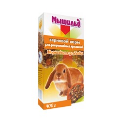 Зерновой корм «Морковная забава» для декоративных кроликов 311000011