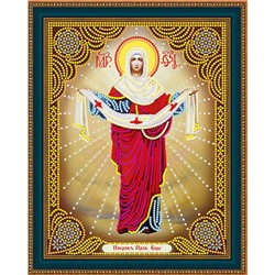 Алмазная мозаика 27х33 LP 111 Икона покров пресвятой богородицы