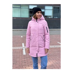 Женская зимняя куртка 062-1 розовая