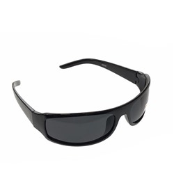 Стильные мужские очки Glaus в чёрной оправе с затемнёнными линзами.