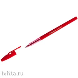 Ручка шариковая Stabilo Liner 808 красный корпус (красная)