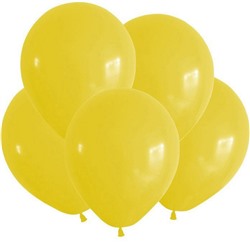 В027 шары желтые 30см 50шт