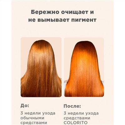 Шампунь против вымывания цвета окрашенных волос Likato Colorito, 250 мл