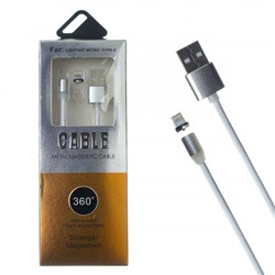Универсальный магнитный USB-кабель X-Cable 360 оптом