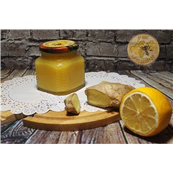 Мёд с лимоном и имбирём