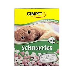GIMPET Витамины для кошек "Сердечки"  с ягненком 420г  406886