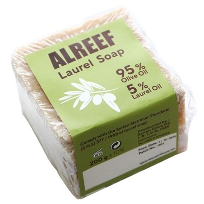 Мыло Alreef Оливковое, лавровое, 200g