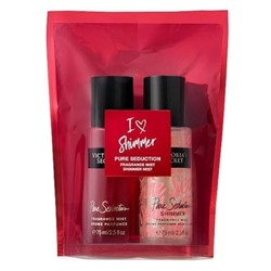 Подарочный набор Victoria s Secret Pure Seduction Shimmer 75ml*2шт