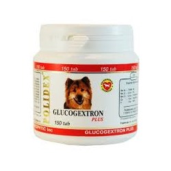 POLIDEX Glucogextron plus д/собак 150 таб, 1таб/5кг д/восстановл.хрящ.ткани
