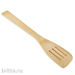 Лопатка бамбуковая с прорезями