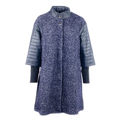 Женское пальто с воротником-стойкой 249209 размер 50, 58