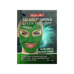 Маска-пилинг для лица Dear She Galaxy Diamond Dreen Peel-Off Mask 10 шт оптом