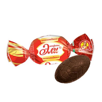 Конфеты шоколадные Эли  темный шоколад 1. КО "Славянка"