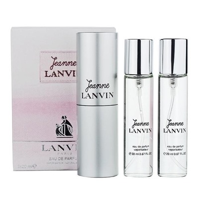 Парфюмерная вода 3*20 мл Lanvin "Jeanne Lanvin"