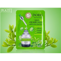 JIGOTT Корейская увлажняющая маска с Зеленого чая GREEN TEA (0597), 25 ml