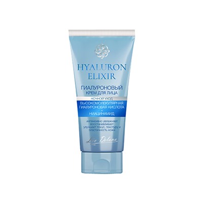 Liv Delano. Hyaluron Elixir. Крем для лица ночной уход 50 г