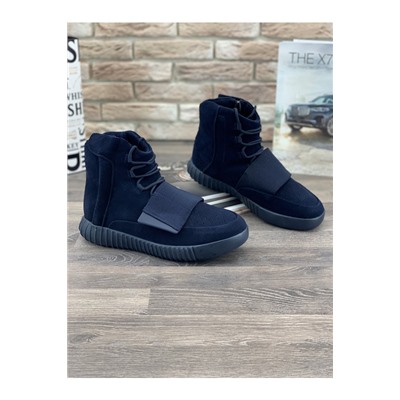 Мужские кроссовки А221-4 темно-синие