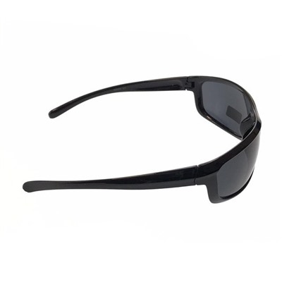 Стильные мужские очки Venzo в чёрной оправе с затемнёнными линзами.