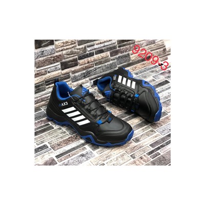 Мужские кроссовки 9209-3 черно-синие
