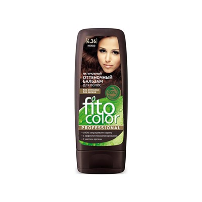 Фитокосметик. Fito Color Professional. Натуральн оттен бальзам для волос 4.36 Мокко 140 мл