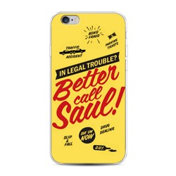 Силиконовый чехол Better Call Saul 4 на iPhone 6
