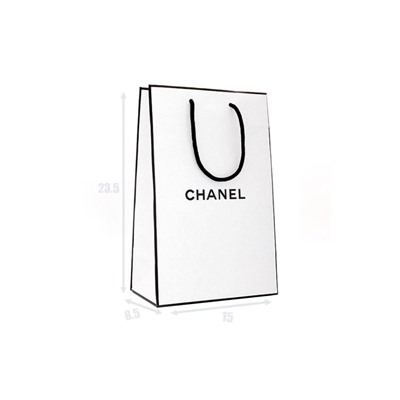 Пакет подарочный Chanel, 23,5х15х8,5 cm (картон)