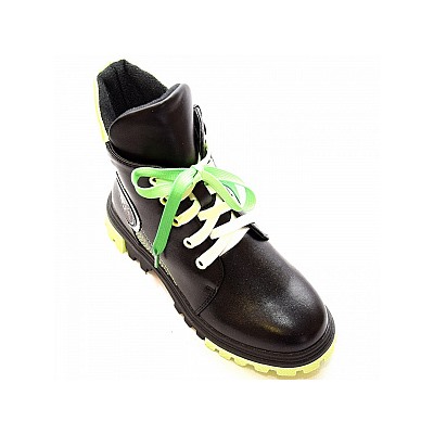 Ботинки 20353А-5 черн/зел