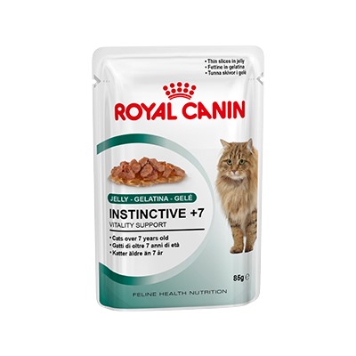 ROYAL CANIN INSTINCTIVE +7 (В ЖЕЛЕ) ВЛАЖНЫЙ КОРМ ДЛЯ КОШЕК СТАРШЕ 7 ЛЕТ