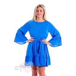 Платье П 666 (голубой)