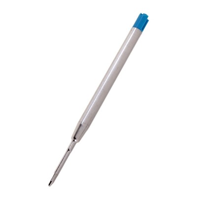Стержень шариковый, синий, линия 0.5 мм, L-99 мм, металлический для автоматических ручек