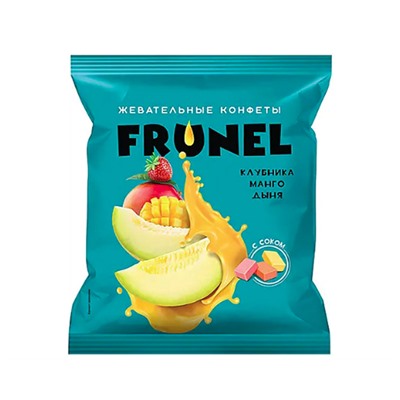 Конфеты Frunel (Фрунель) вкус клубника, манго, дыня   РВК330