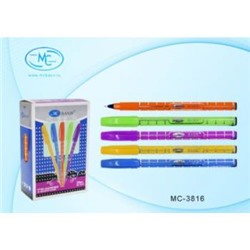 Ручка шариковая масляная MC-3816 "BASIR" 0.5мм синяя Basir {Китай}