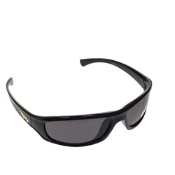 Стильные мужские очки Stromae в чёрной оправе с затемнёнными линзами.