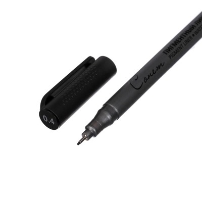 Ручка капиллярная для черчения ЗХК "Сонет" линер 0.4 мм чёрный 2341647