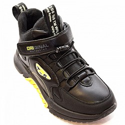 Ботинки В0602-11-1G черн/желт