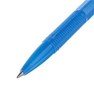 Ручка шариковая LANCER Office Style 820, игольчатый узел 0.5 мм, чернила синие, корпус голубой