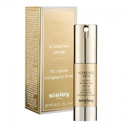 Комплексная антивозрастная крем-сыворотка вокруг глаз Sisley Supremya La nuit Legrand Soin anti-age 15 ml