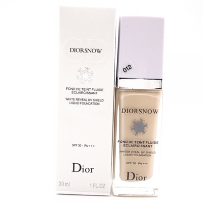 ТОНАЛЬНЫЙ КРЕМ DIORSNOW FOND DE TEINT FLUIDE ECLAIRCISSANT - №12 30ml